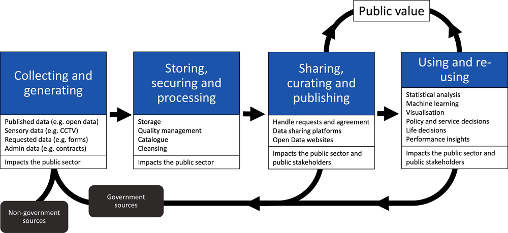 Figure 5.7. Government Data Value Cycle