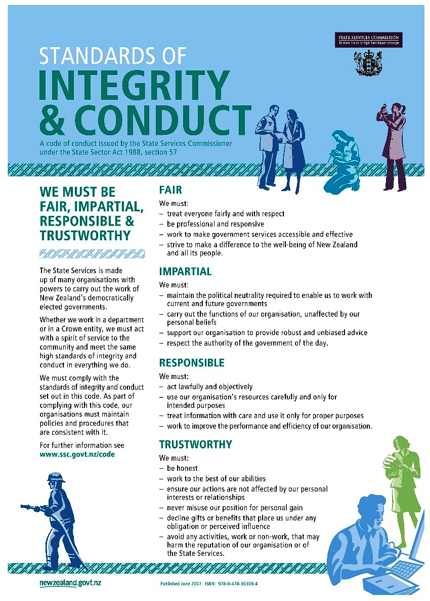 Figura 8.2. Aumentar a conscientização sobre os padrões de integridade e conduta na Nova Zelândia