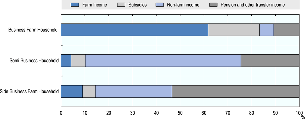 Figure 2.10. Composition of farm household income in Japan, 2017