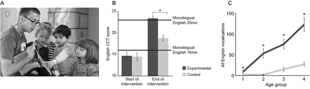 Figure 2.3. Randomised control Language Intervention in Madrid Bilingual Infant Education Centres