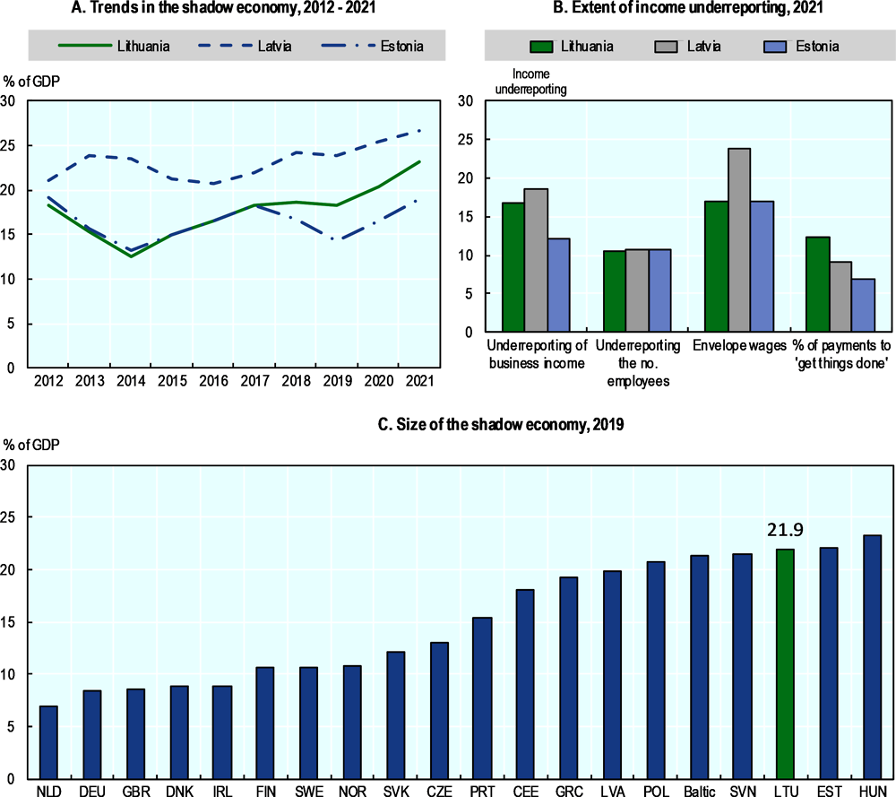 Figure 2.4. Informality appears to be high and rising