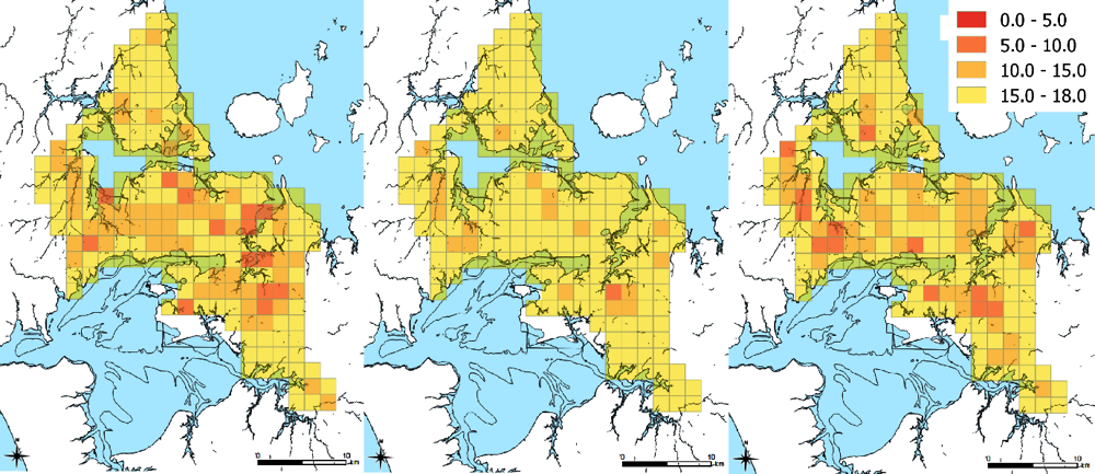 Figure 4.14. Speeds of public buses