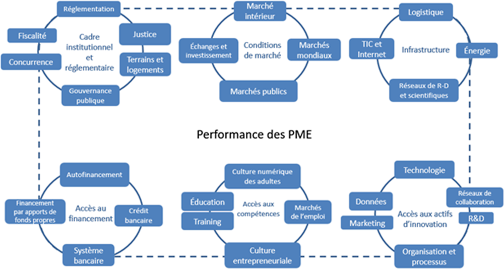 Graphique 8.2. Perspectives sur les PMEE : cadre conceptuel détaillé