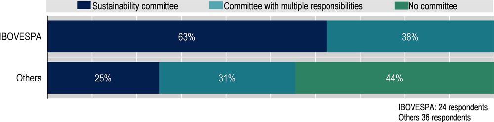 Figure ‎6.4. Board committees responsible for sustainability in Brazil