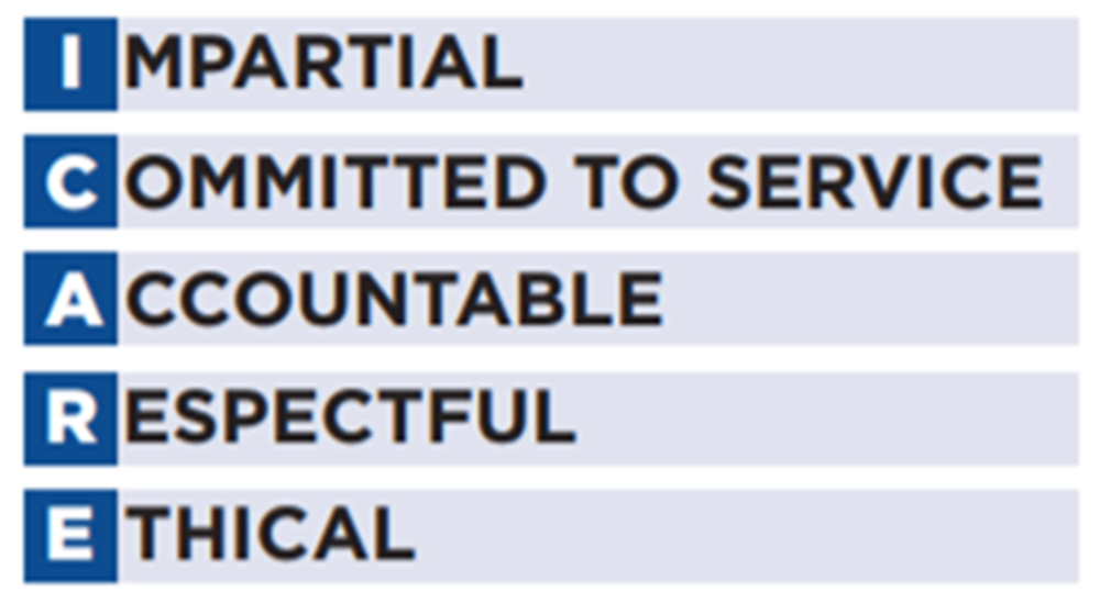 Figure 3.7. Australian Public Service values