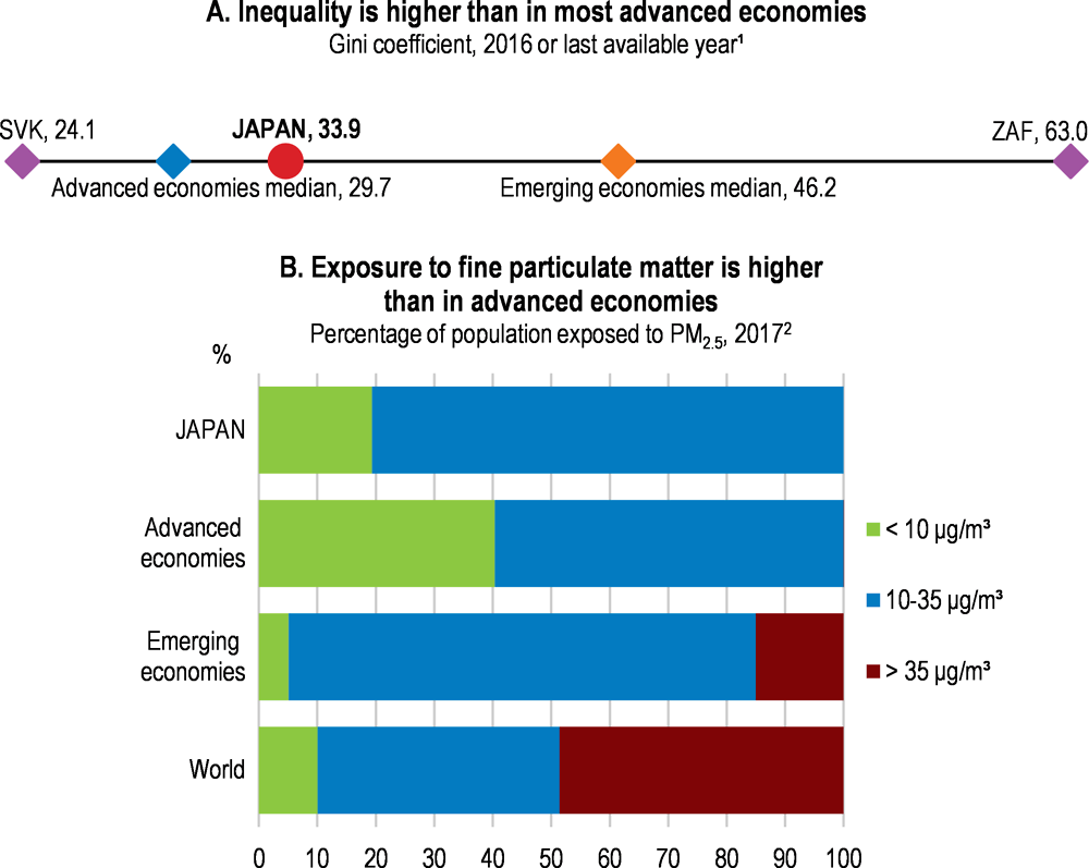 Beyond GDP per capita: Japan