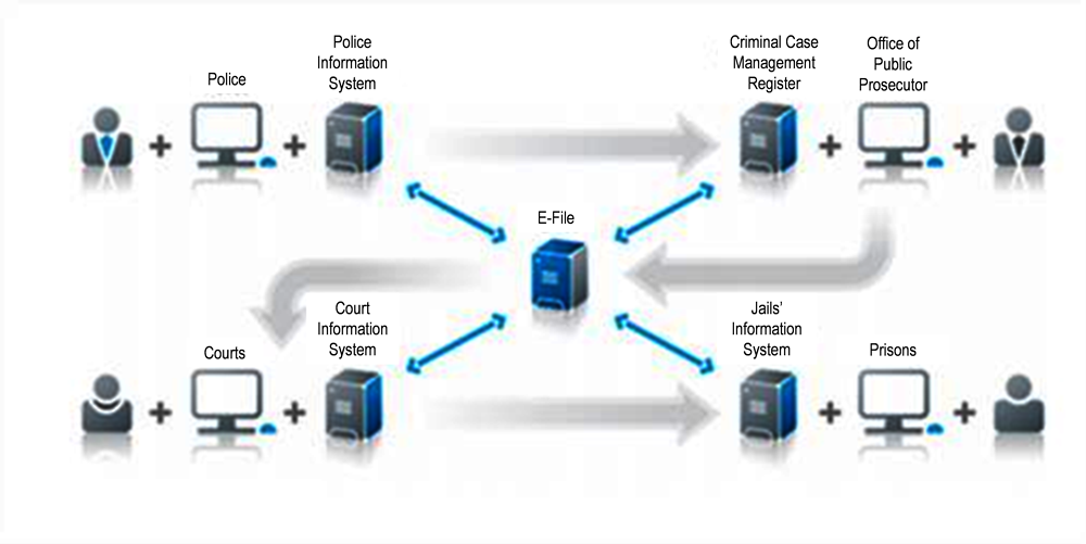 Figure 5.1. E-file and Court Information Systems