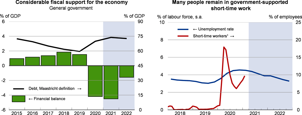 Germany: Fiscal support and labour market